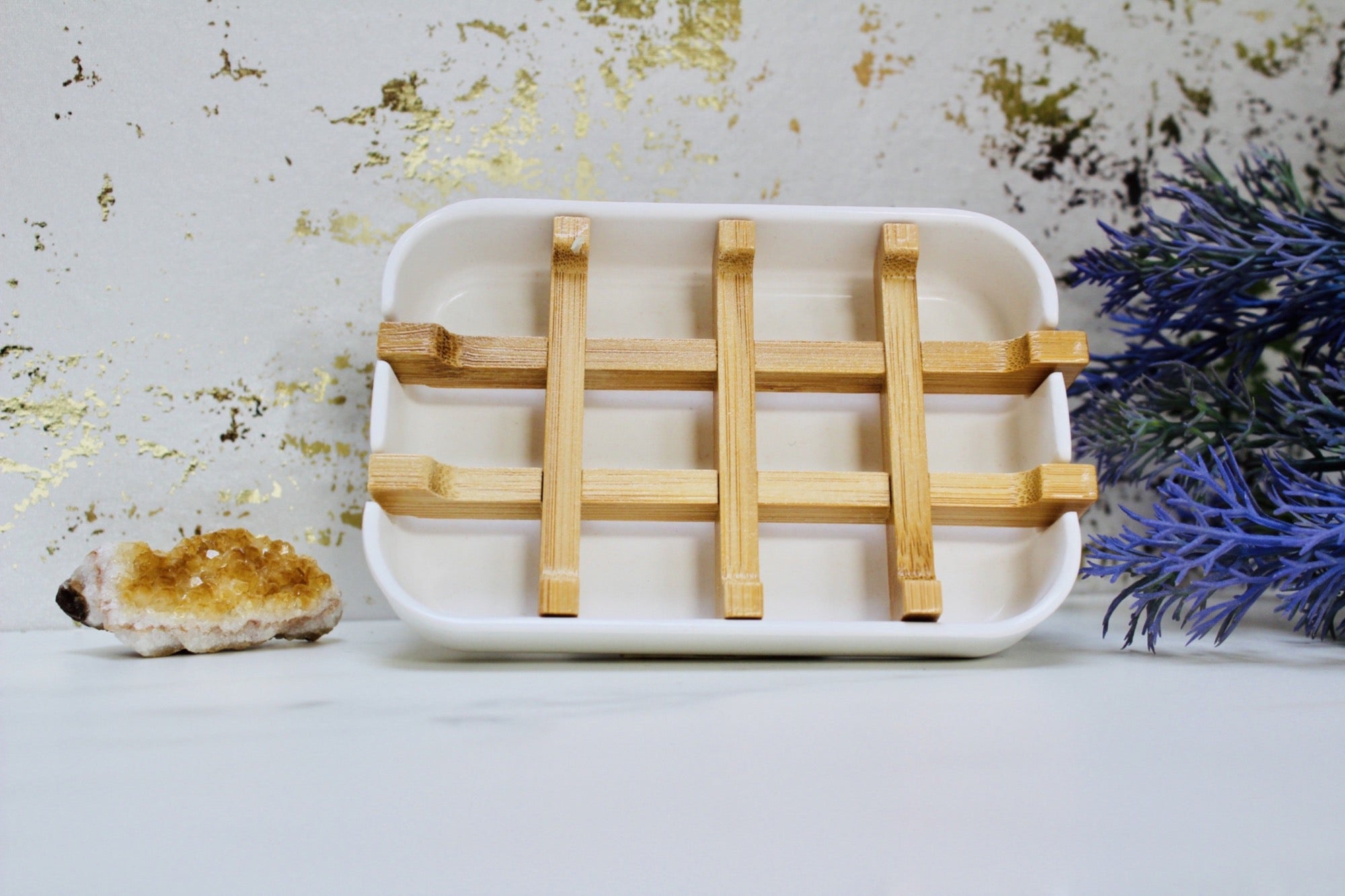 Zero waste bamboo soap dish