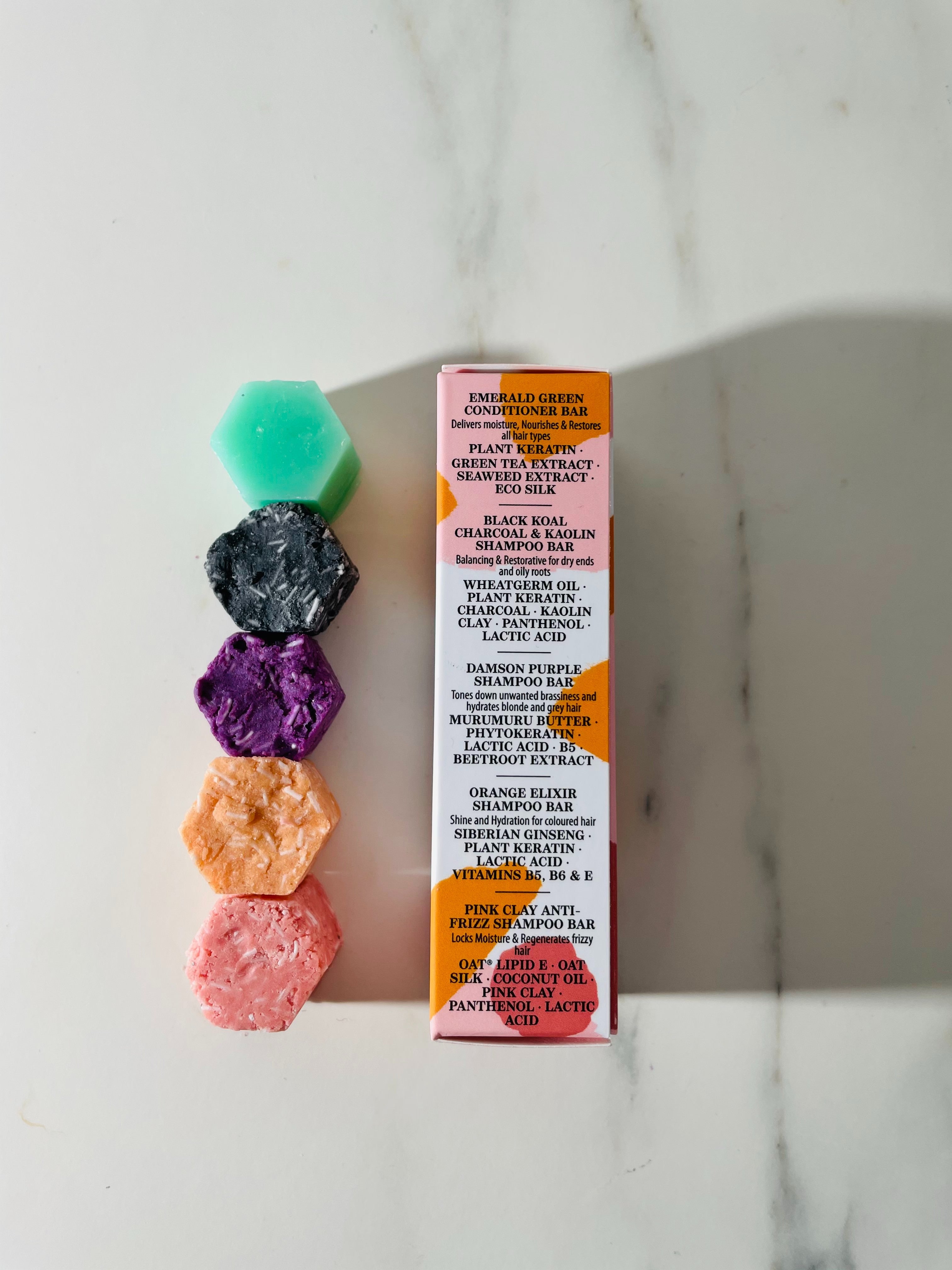 shampoo bar trial set for hair