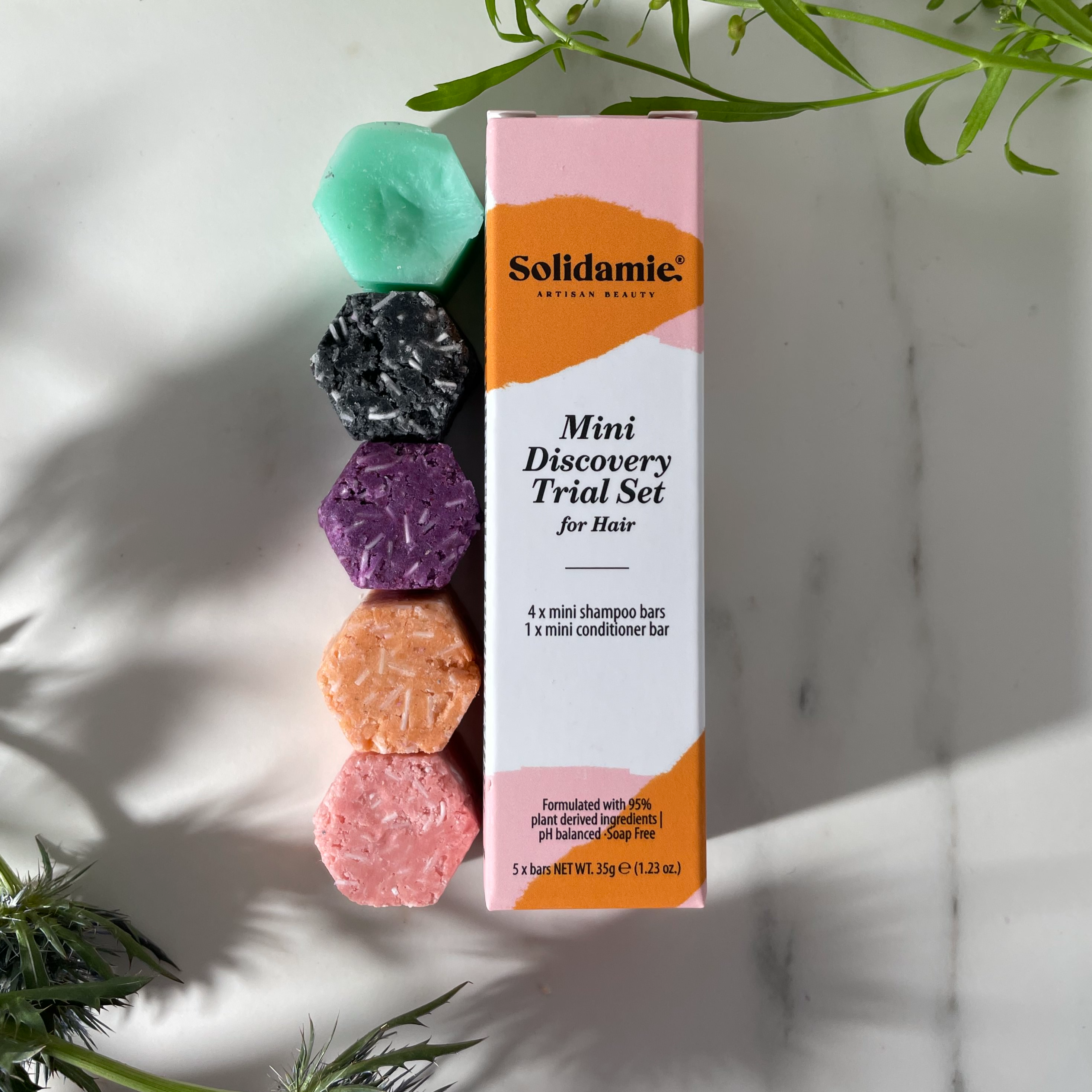 shampoo bar trial set for hair