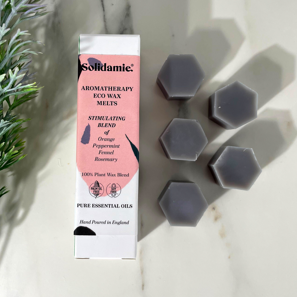 Aromatherapy Black Eco Wax Melts - Stimulating Blend